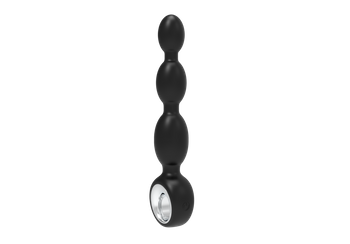 Tylne wejście - analny wibrator kulkowy bardzo elastyczny średnica max 3,6 cm