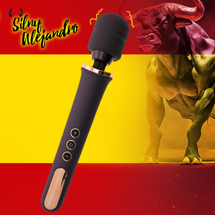 wand-masażer łechtaczki i całego ciała