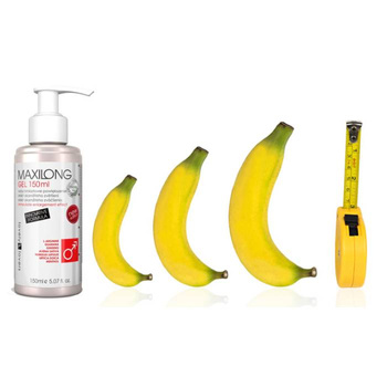 Jedwabisty i nawilżający  żel powiększający penisa Maxilong Gel 150 ml