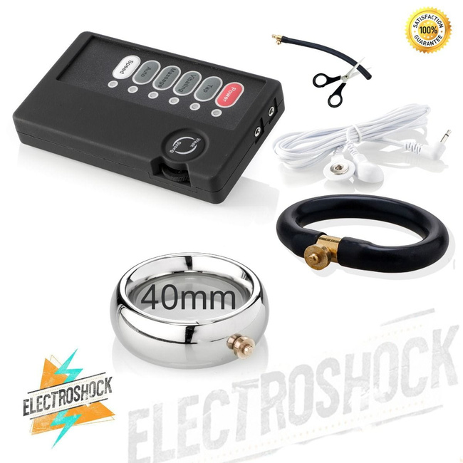 Zestaw elektro do elektrostymulacji z pierścieniem 40 mm Zenn