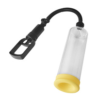 Pompka do penisa z trzema wymiennymi uszczelkami, 23 cm, Ø 7,2 cm, ring erekcyjny w prezencie