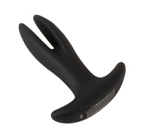 Wibrujący otwieracz pupy, dwukońcówkowy korek analny, rozwierany masażer prostaty, na pilota, wodoodporny IPX7