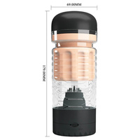 Wibrujący masturbator na wzór młodziutkiej ciasnej cipki Emily, na baterie