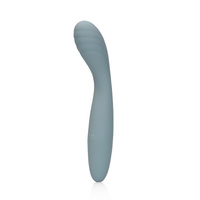 Poręczny akrobata – nieduży, bardzo elastyczny wibrator do punktu G, z główka, 18 cm, wkładane 12 cm, płynny silikon