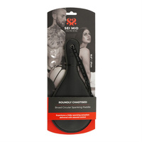 Spanking Paddle Szerokie okrągłe wiosło do klapsów SEI MIO, soft BDSM, bondage