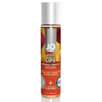 Profesjonalny lubrykant na bazie wody o smaku brzoskwiniowym System JO H2O - Peachy Lips 30 ml