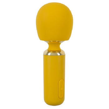 Dynamiczny, bardzo silny masażer wand z dużą główką na elastycznym przegubie i antydrganiowa izolacja rączki