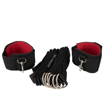 Kajdanki z pasem do krępowania