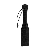 Elegancka packa w stylu skóry krokodyla do spankingu BDSM