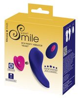 Dyskretny wibrator spacerowy do majtek z pilotem, 9 wibracji, magnetyczne mocowanie w kształcie serca