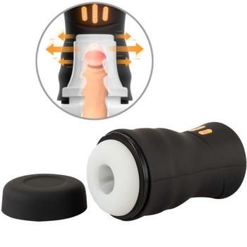 Intensywnie wibrujący masturbator Gyro z bardzo mocnym silnikiem żyroskopowym 2850 obr/min i 5700 wibr/min