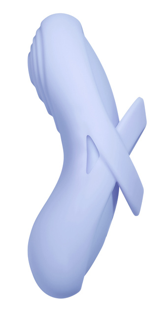 Figlarz na palcu - Wibrator na palec sterowany smartfonem SVAKOM z funkcją grzania wodoodporny