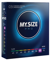 Prezerwatywy Kondomy My.Size Pro rozmiar 69 3 szt