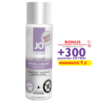 Lubrykant dla skóry wrażliwej System JO - Women Agape 60 ml
