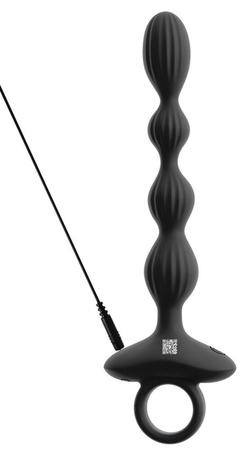 Elastyczne kulki analne z wibracjami.