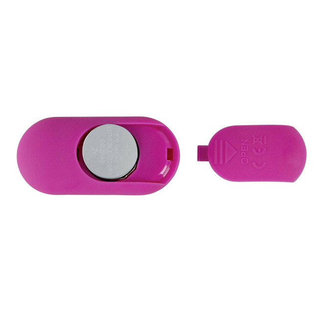 Uśmiech na spacerze – wibrator spacerowy, domajtkowy z dużą rowkowaną główką do punktu G i stymulatorem łechtaczki