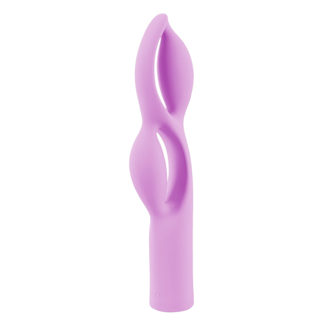 Radość Migotki – bajeczny elastyczny grubiutki  wibrator z dwiema pętlami, 2 silniki, 24,8 cm I wkładane 16,5 cm, silikon, IPX7