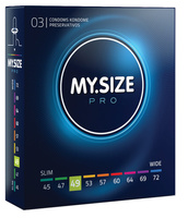 Prezerwatywy kondomy My.Size Pro rozmiar 49 3 szt