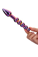 Zuchwałe, dwustronne dildo analne 