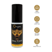 Głebokie gardło – spray do seksu oralnego, smak miętowy, bez działania znieczulającego