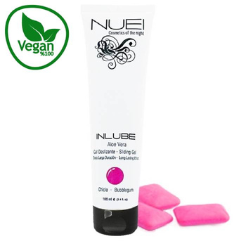 Żel wodny lubrykant GUMA BALONOWA do seksu do masażu z aloesem jedwabista formuła wegański 100 ml