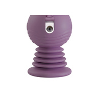Analny siłacz – ultrasilnie wibrujące dildo kulkowe z przyssawką, 27,7 cm 