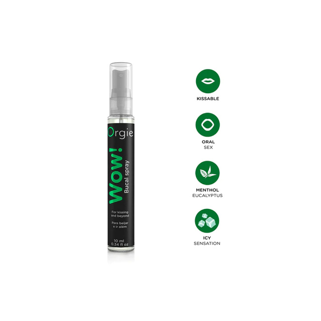 Spray do seksu oralnego o smaku eukaliptusowym