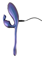 Wibrujące jajeczko z królikiem do łechtaczki, 10 trybów pracy, wibrator wodoodporny, ładowany USB