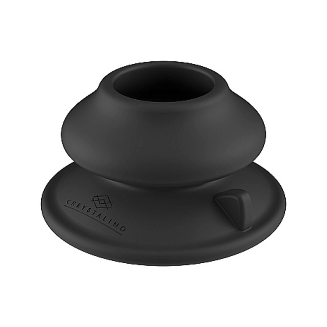 Wibrator szklany korek analny z wibracjami Starter plug na pilota