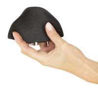 Męski zestaw - wibrujący masturbator, masturbator manualny, masażer prostaty i trzy pierścienie erekcyjne