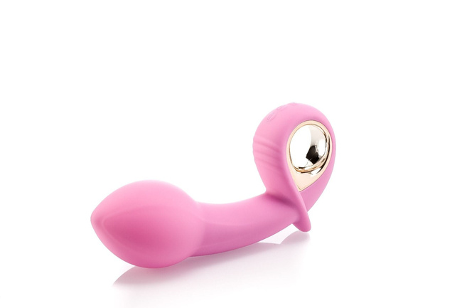 Wibrator pompowany z zmieniającej się grubości, super rozkosz i trening mięśni Kegla, 16 cm