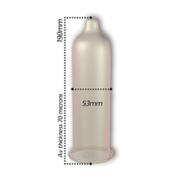 Prezerwatywy  Pasante Infinity Delay 12 szt.-opóźniają.19cm/53mm
