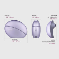 Gwiezdny orgazm  – bezdotykowy soniczny stymulator łechtaczki sterowany smartfonem, z wyświetlaczem nieba