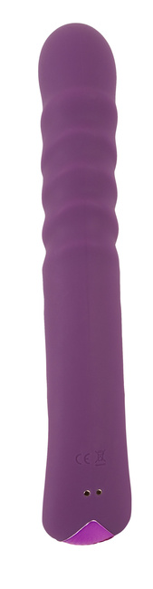 Purpurowy Superbohater– super wibrator posuwisty, z wibracjami główki i królikiem do łechtaczki