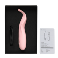 Mocny, smukły wibrator punktowy DLA PAR do stymulacji łechtaczki i miejsc erogennych, IPX6, dł. 16cm