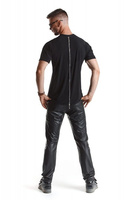 Męska koszulka z suwakiem z tyłu