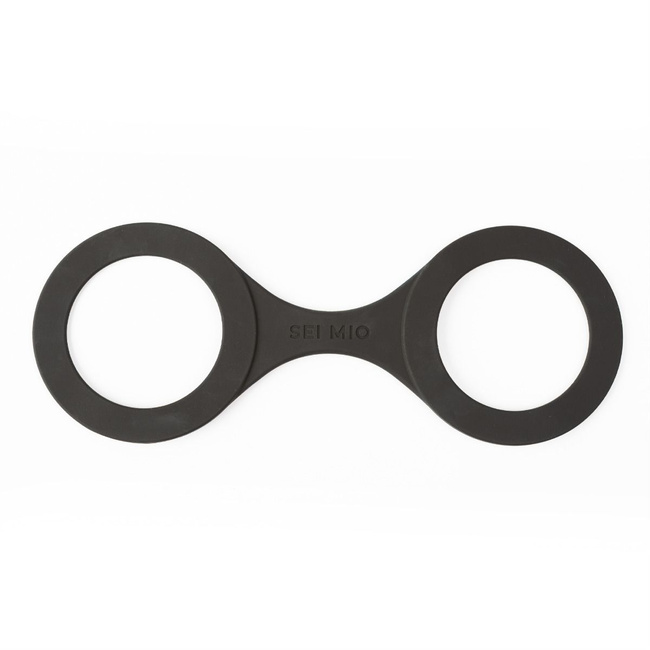 Średniej wielkości, bardzo mocne silikonowe mankiety przytrzymujące SEI MIO soft BDSM, bondage