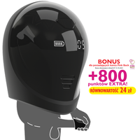 Masturbator z wyświetlaczem LED, do żołędzi, główki penisa, z pieszczącymi gwiazdkami, ładowanie USB, wodoodporny IPX7