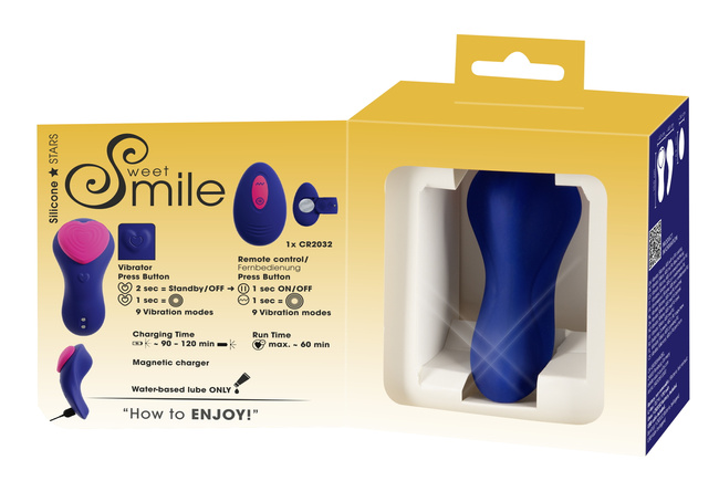 Dyskretny wibrator spacerowy do majtek z pilotem, 9 wibracji, magnetyczne mocowanie w kształcie serca