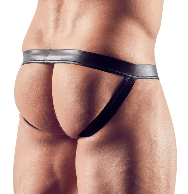 Czarne Jock Strapy w rozmiarze 