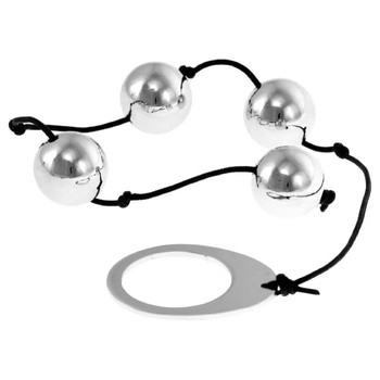 Gorące lub zimne metalowe Kulki Anal Beads