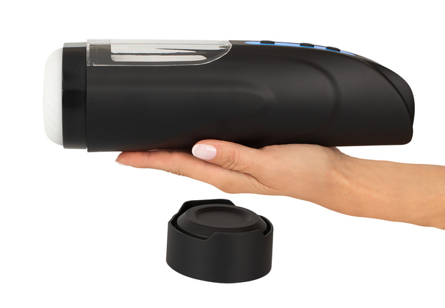 Masturbator dwusilnikowy z super silnymi funkcjami ssania i wibracjami WYNE 7