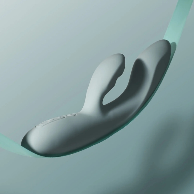 Gorąca namiętność wibrator z królikiem do łechtaczki i funkcja grzania sterowany smartfonem 18,8 cm