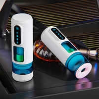 Masturbator premium, 9 trybów wibracji, posuwistości, ssania. Funkcja ogrzewania, długość 28 cm.