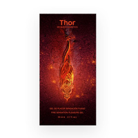 Ognisty żel magiczny THOR supermoc, wzmacnianie rozkoszy i szybszy orgazm kobiety, więcej przyjemności i lepsza erekcja mężczyzny, super skuteczność, efekt rozgrzewania, bez cukru, bez glutenu, 100% wegański, 50 ml