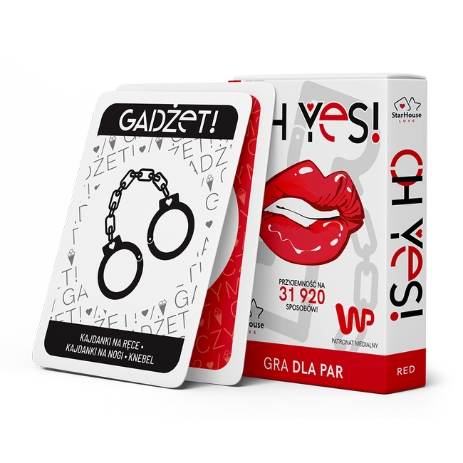Karciana gra erotyczna dla par OH YES! RED seks randka prezent
