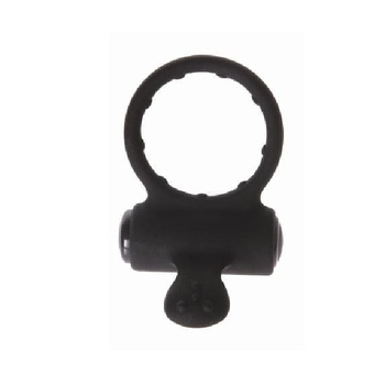 Wibrujący pierścień na penisa ze stymulatorem łechtaczki