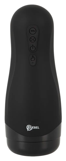 Masturbator z funkcją wibracji, ssania i ogrzewania