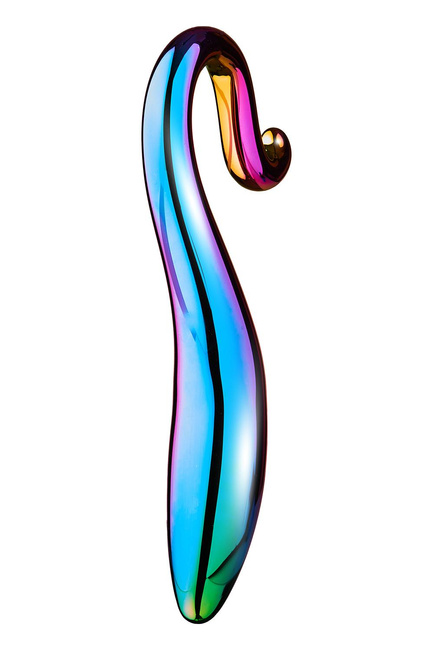 Wytworne szklane dildo analne 