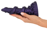 Kraken dick. Fantasy dildo jak zwinięta ośmiornica. Silna przyssawka. Dł. 20,2 cm, wkładane 17 cm, Ø 4,6 cm